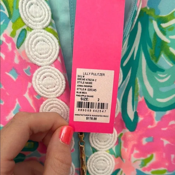 Lilly Pulitzer Jonna Romper - Picture 3 of 5